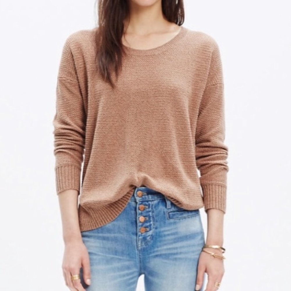 Madewell Chronicle Texture Pullover Sweater L